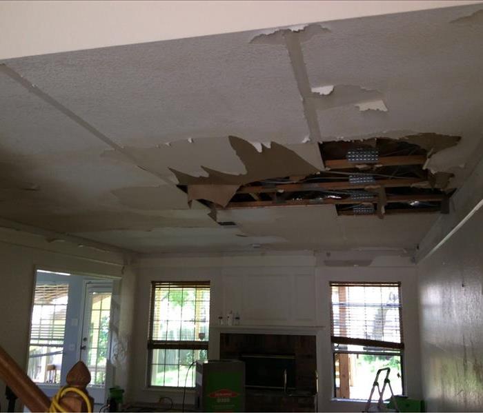 water damage in home