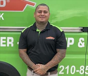 Gaberial Davila Jr., team member at SERVPRO of Stone Oak